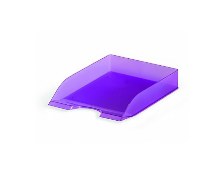 Półka na dokumenty DURABLE Basic bezbarwna fioletowa (4005546106007)