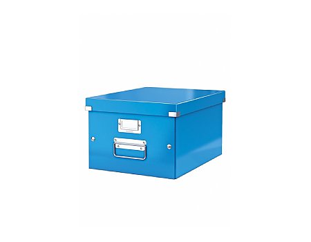 Pudło archiwizacyjne uniwersalne LEITZ Click&Store WOW niebieskie (4002432398119)
