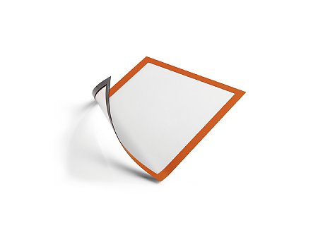 Ramka samoprzylepna magnetyczna DURABLE Duraframe A4 5szt. pomarańczowa (4005546405698)