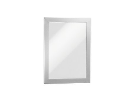 Ramka samoprzylepna magnetyczna DURABLE Duraframe A5 10szt. srebrne (4005546405803)