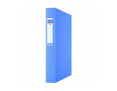 Segregator DONAU A4/40mm 4 ringi niebieski (5901498015321)