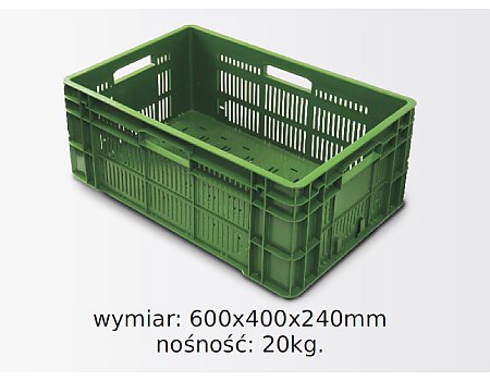 Skrzynka 20Kg OZS2 Owoce Warzywa