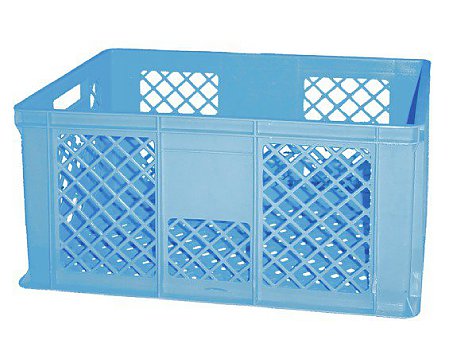 Skrzynka magazynowa H-410 niebieska 600x400mm (09-066N)