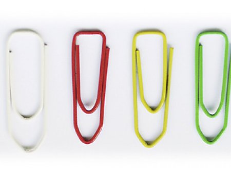 Spinacze kolorowe polakierowane DURABLE 26mm 500szt. (4005546104386)