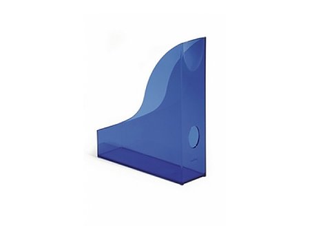 Stojak na dokumenty DURABLE Basic bezbarwny niebieski (4005546106472)