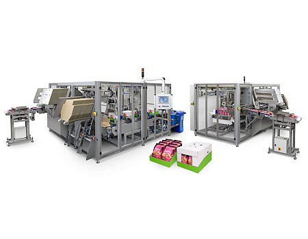 System pakowania zbiorczego tray & lid