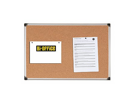 Tablica korkowa BI-OFFICE 120x180cm w ramie aluminiowej (5603750422778)