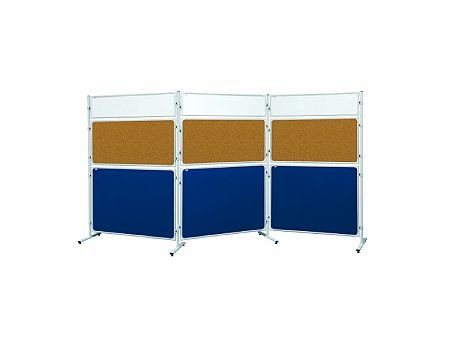 Tablica moderacyjna suchościeralno-magnetyczna 2x3 120x60cm (5907627309040)