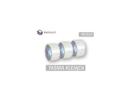 taśma 48x66 transparent a'6szt. (T4866TR)