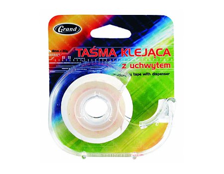 Taśma biurowa GRAND 18mmx20m z podajnikiem (5903364234454)