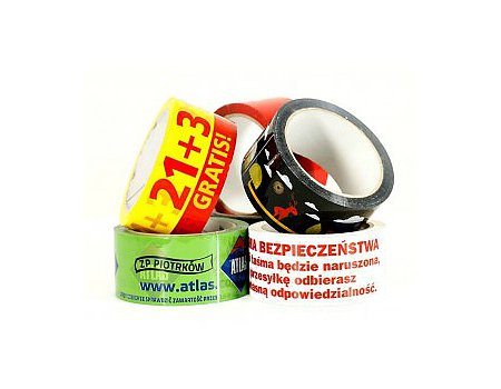 Taśma pakowa z TWOIM nadrukiem - 180 sztuk - kauczuk