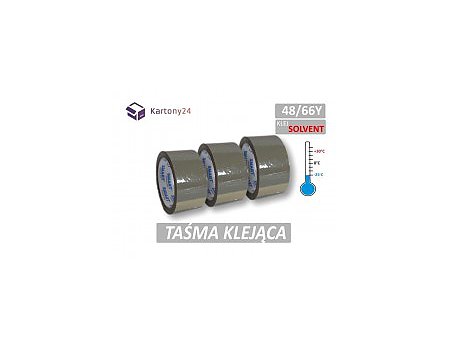taśma solvent 48x66 brąz a'6szt. (T4866SOLBR)
