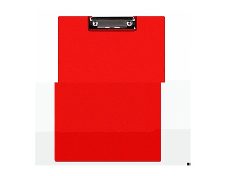 Teczka z klipem Q-CONNECT A4 czerwona (5705831013025)