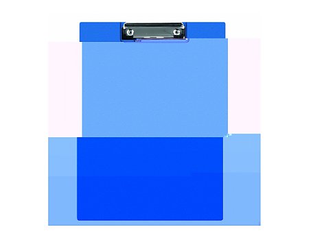 Teczka z klipem Q-CONNECT A4 niebieska (5705831013018)