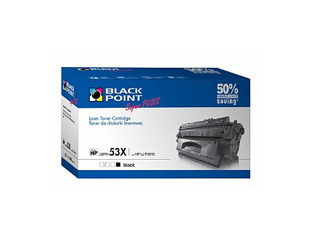 Toner BLACK POINT HP Q7553X nr 53X czarny (5907625611251)