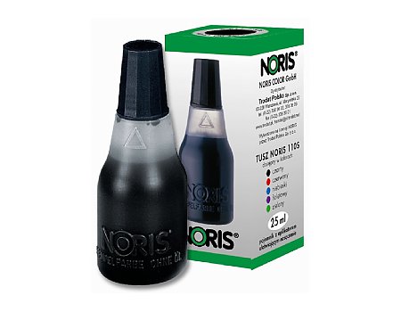 Tusz do stempli NORIS 110S czarny 25ml (5906340920105)