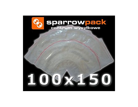 Woreczki strunowe 100x150 mm - 100 sztuk worki torebki