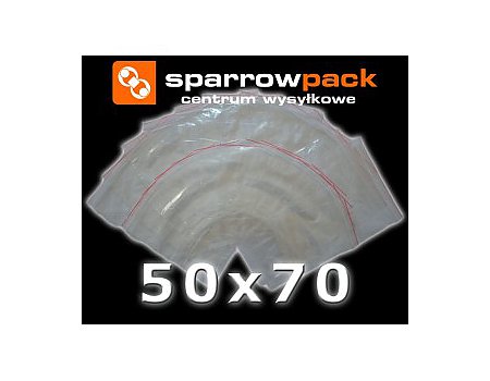 Woreczki strunowe 50x70 mm - 100 sztuk worki torebki