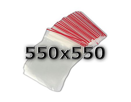 Woreczki strunowe 550x550 mm - 100 sztuk worki torebki