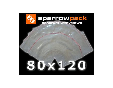 Woreczki strunowe 80x120 mm - 100 sztuk worki torebki