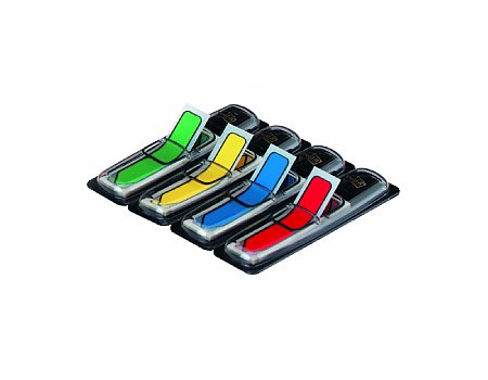 Zakładki indeksujące 3M Strzałki 12x43mm 4 kolory zwykłe (0021200508783)