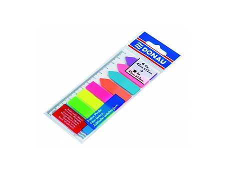 Zakładki indeksujące DONAU 42x12mm 8 kolorów (5901498041443)
