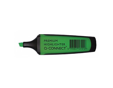Zakreślacz Q-CONNECT PREMIUM ciemnozielony (5705831161016)