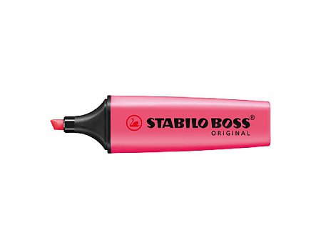 Zakreślacz STABILO Boss różowy (4006381333689)
