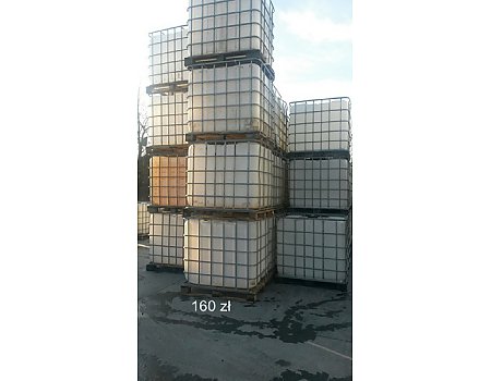 Zbiorniki 1000l po spożywce