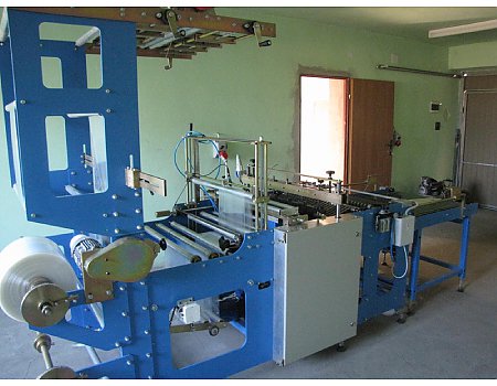 ZGRZEWARKA - automat do torebek z folii PP i PE na servo