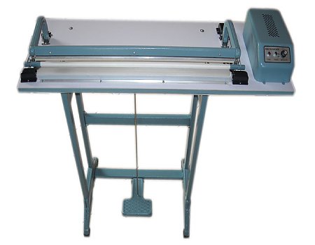 Zgrzewarka nożna aluminiowa do folii półrękaw , zgrzew 500 x 2 mm, model SH 500