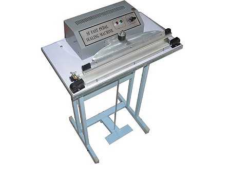 Zgrzewarka nożna aluminiowa do folii, zgrzew 500 x 2 mm, model SF 500