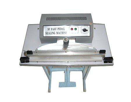 Zgrzewarka nożna aluminiowa do folii, zgrzew 700 x 2 mm, model FRE 700