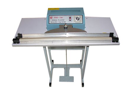 Zgrzewarka nożna aluminiowa do folii, zgrzew 800 x 2 mm, model SF 800