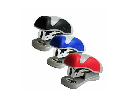 Zszywacz mini EAGLE Alpha S5027B do 15 kartek niebieski (5903364209032)