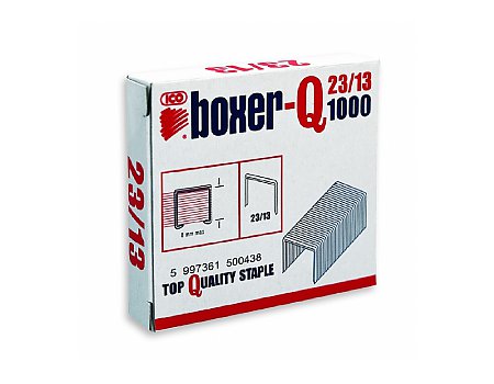 Zszywki SAX Ico Boxer 23/13 1000szt. (5997072119868)