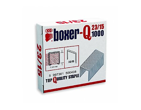 Zszywki SAX Ico Boxer 23/15 1000szt. (5997072119875)