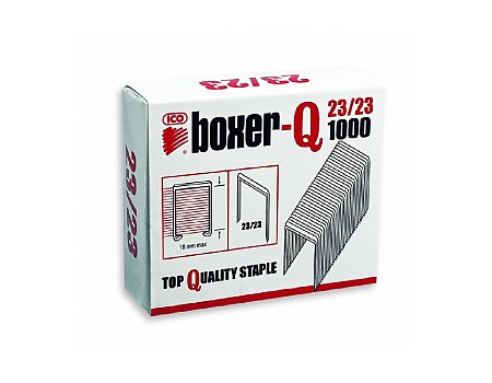 Zszywki SAX Ico Boxer 23/23 1000szt. (5997072122295)