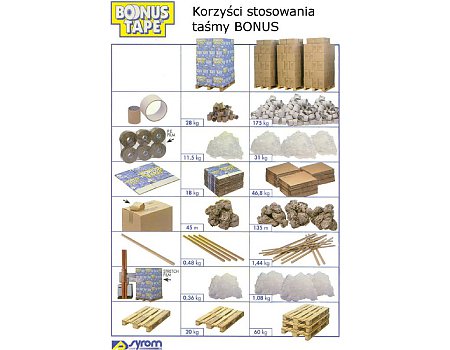 Ekonomiczna taśma klejąca BONUS-galeria - zdjęcie-2