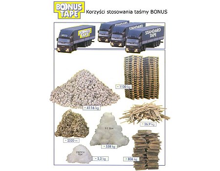 Ekonomiczna taśma klejąca BONUS-galeria - zdjęcie-1