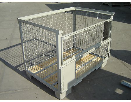 Gitterbox giterbox kosz pojemnik UIC UJC skrzynia kontener chłodnia-galeria - zdjęcie-2