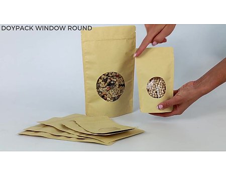🆕OPAKOWANIA ➜ NOWOŚCI ➜ Doypack WINDOW ROUND